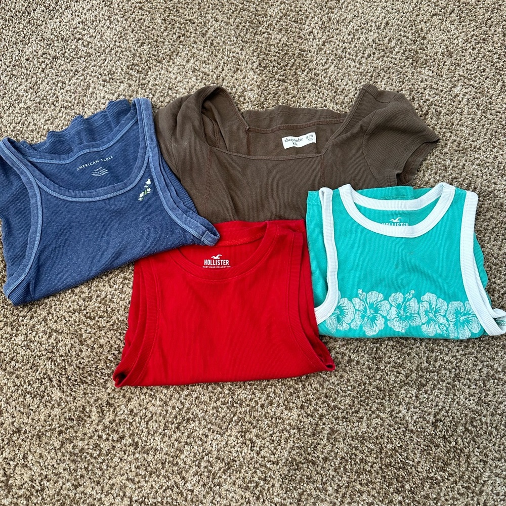Teens 4 Summer Tops Bundle Size S